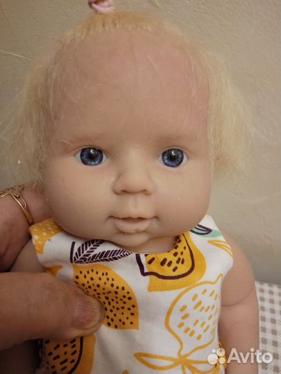 Кукла Реборн 30см мини силикон