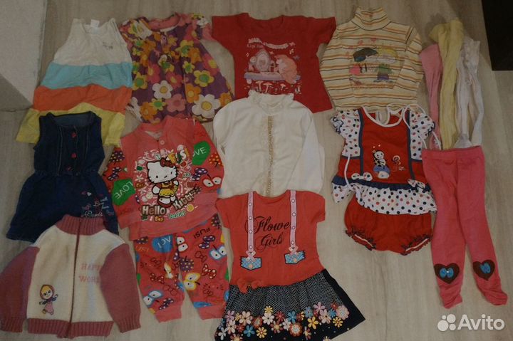 Вещи для девочки пакетом