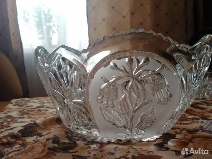 Салатник, хрусталь, СССР