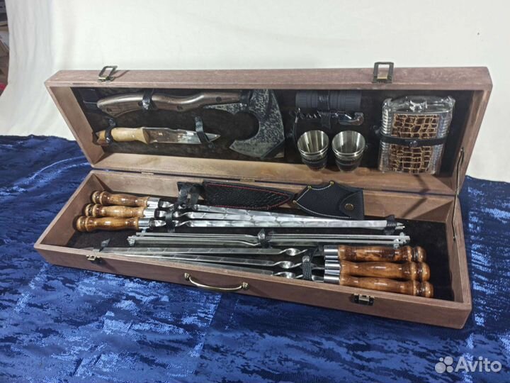 Набор шашлычника для пикника (подарочный)