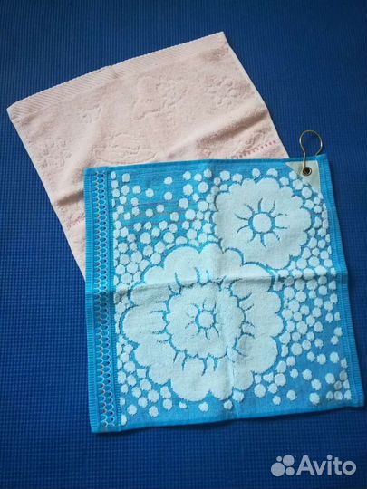 Полотенца квадратные новые