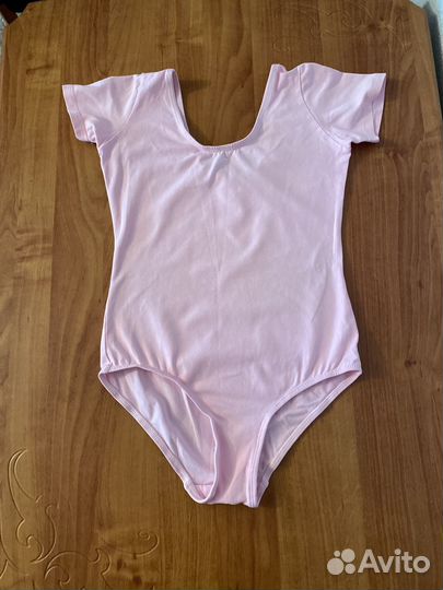 Купальник гимнастический розовый 134