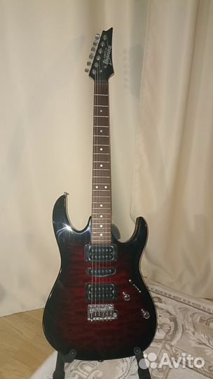Электро гитара ibanez GRX70QA-TRB