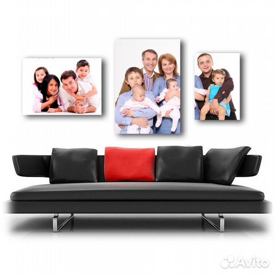 Картина с любимым фото на холсте в Рязани