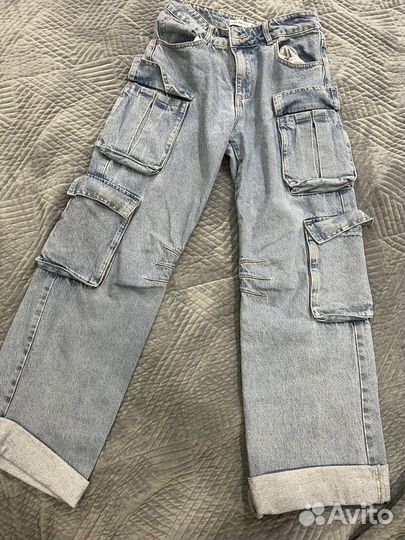 Джинсы карго love republic