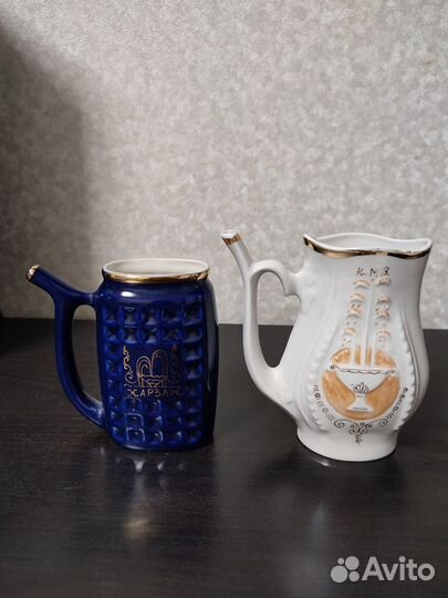 Поильник-кружка- бюветница фарфоровый СССР