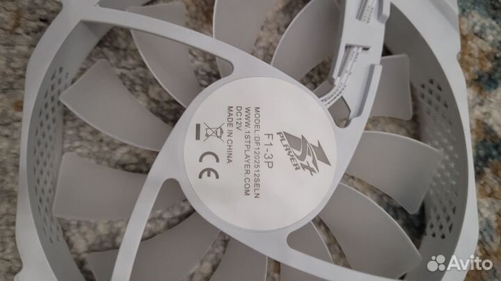 1stplayer F1White 120mm LED