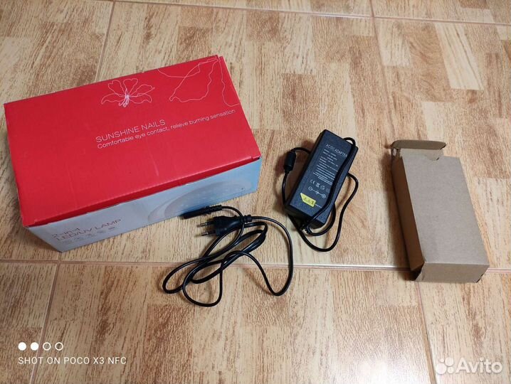 Led/uv лампа для маникюра sun one