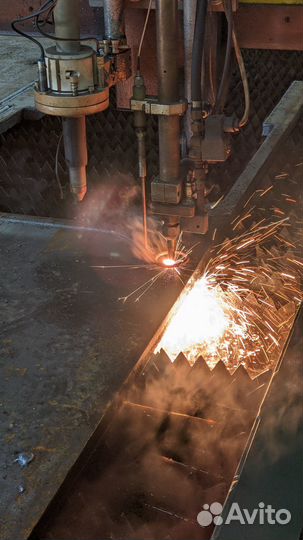 Плазменная резка металла с чпу
