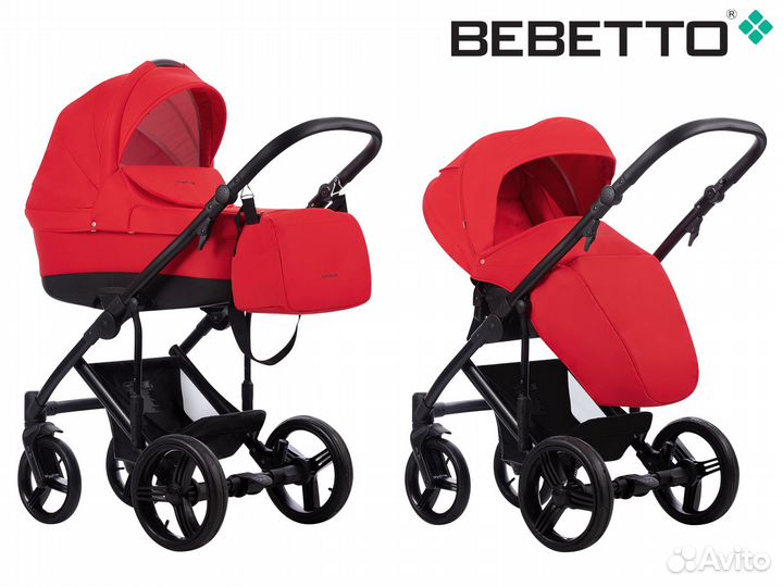 Детская коляска 2 в 1 Bebetto Magnum 207 CZA