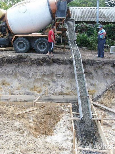 Бетон с доставкой в миксерах