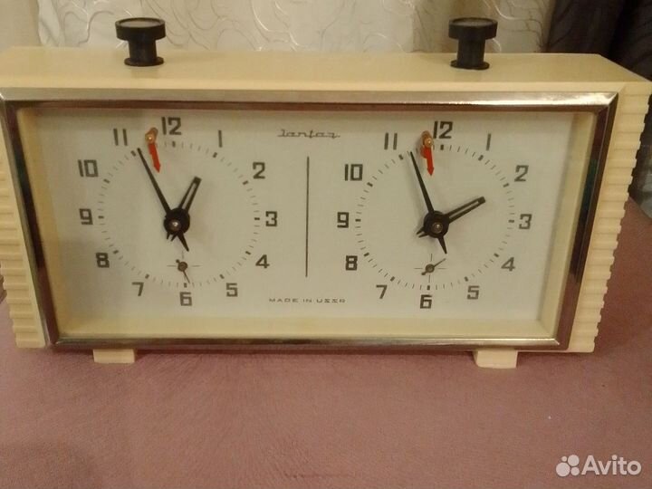 Шахматные часы СССР