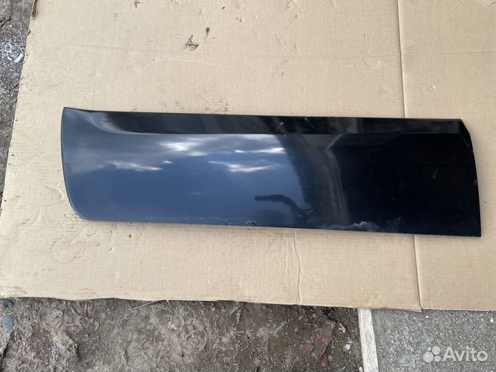 Накладка двери передней левой черная Рено Колеос