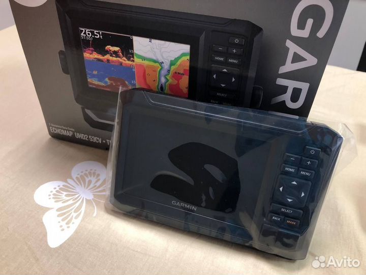 Эхолот Garmin echomap UHD2 53cv с GT20