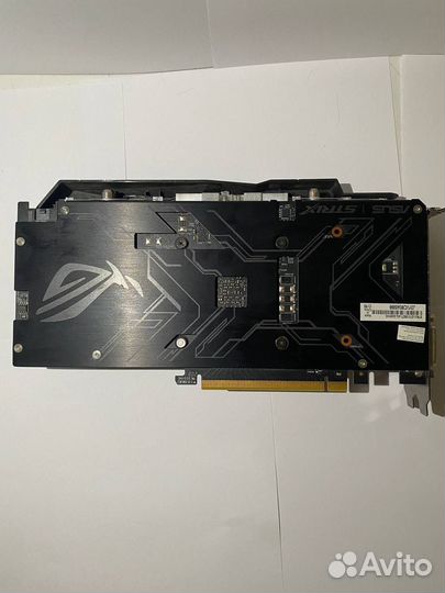 Видеокарта asus GeForce GTX 1050 Ti Strix 4 gb