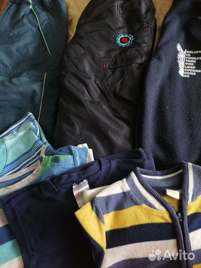 Вещи пакетом на мальчика 3-4 года в отличном состо