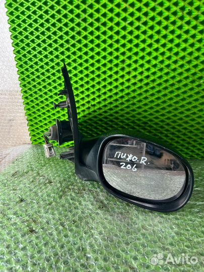 Зеркало правое Peugeot 206 7 контактов