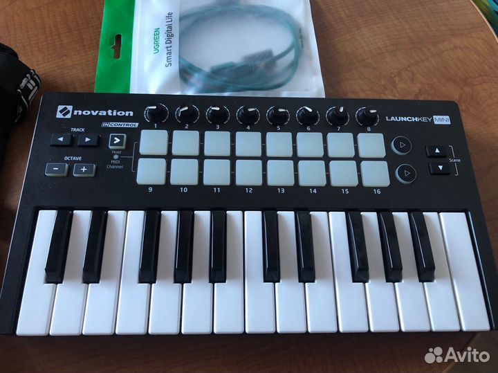 Novation launchkey mini миди + чехол