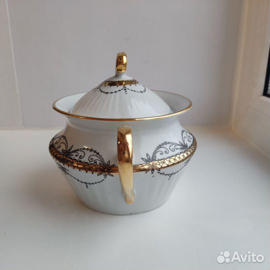 Сахарница советская СССР Барановский фарфор