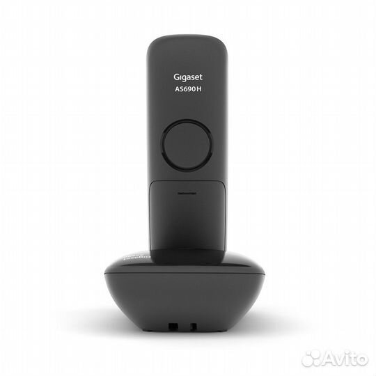 Радиотелефон dect Gigaset AS690 RUS, черный