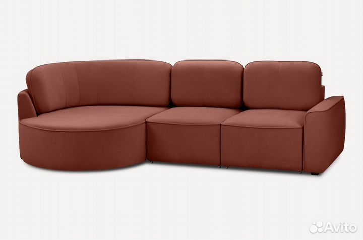 Угловой диван Шера Velvet Terra