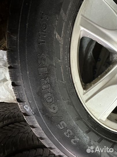 Зимние колеса на Land Cruiser 200 R18