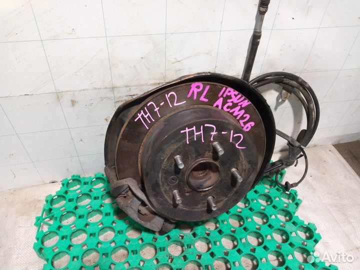 Ступица toyota ipsum ACM26 2AZ-FE Задний Левый кон