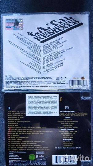 T.A.T.u. – Remixes CD 2004/ t.A.T.u. – The Best