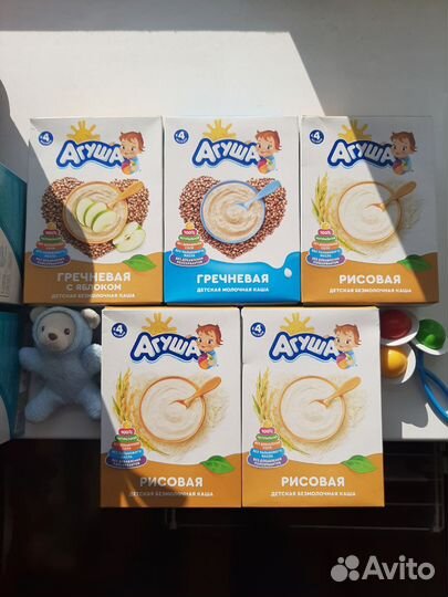 Каши Агуша обмен