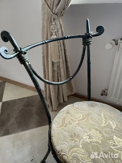 Кованная мебель гарнитур стол + 4 стула