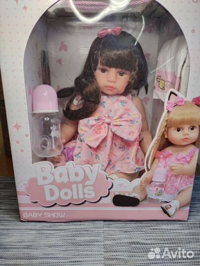 Кукла пупс реборн 55 см новая