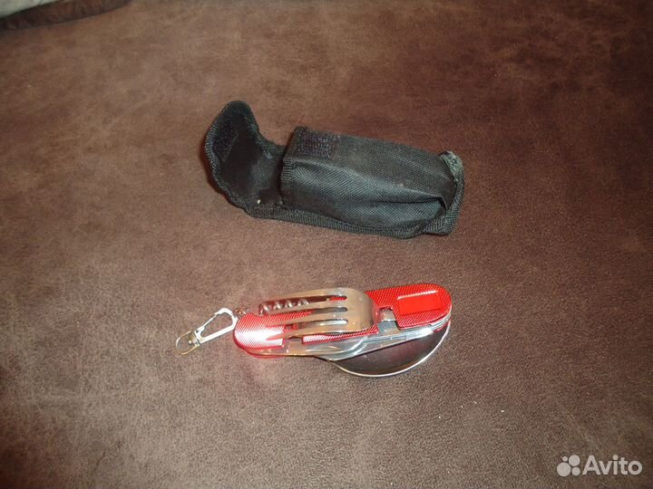 Мультитул красный 6 в 1