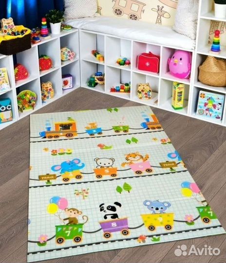Развивающий коврик детский складной 120х180