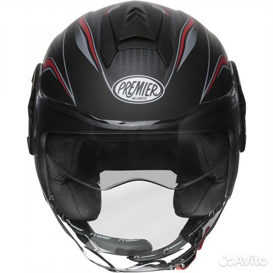 Motorcycle Мотошлем Jet Premier cool PX 9 BM Black