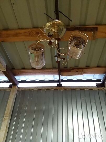 Люстра потолочная бу