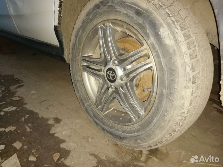 4 литых диска r14 4x100 бу
