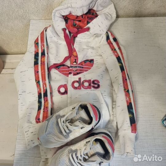 Костюм adidas для девочек 86 и кроссы adidas