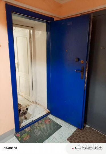 Дверь входная с коробкой и фурнитурой