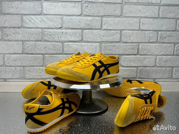 Asics onitsuka tiger mexico 66 yellow gum black