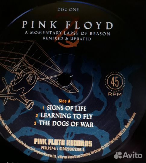 Виниловая пластинка Pink Floyd-A Momentary Lapse