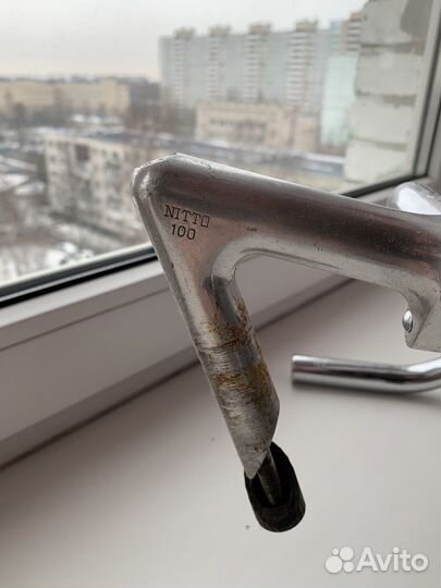 Руль Nitto b123 с выносом Nitto 100