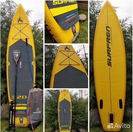 Surfren 320I, сапборд сап доска, двуслойная 320 см