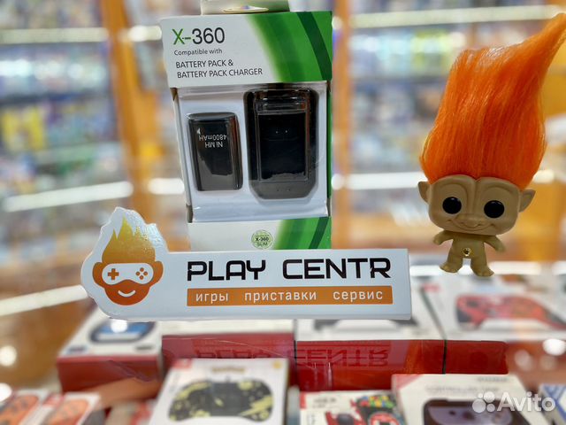 Xbox 360 Аккумулятор для геймпада+станция зарядки