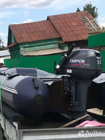 Лодка пвх с мотором бу