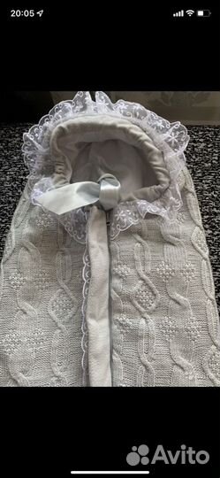 Конверт для новорожденных на выписку