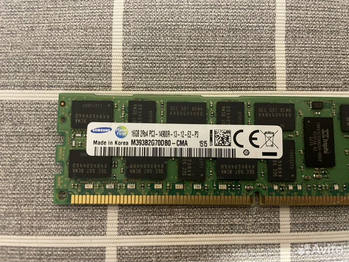 Samsung 16gb 2Rx4 PC3-14900R DDR3
