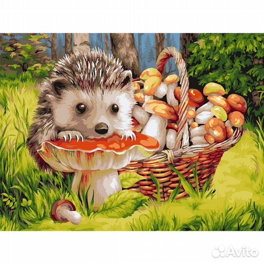 H118 Набор для рисования по номерам 'Маленький гри