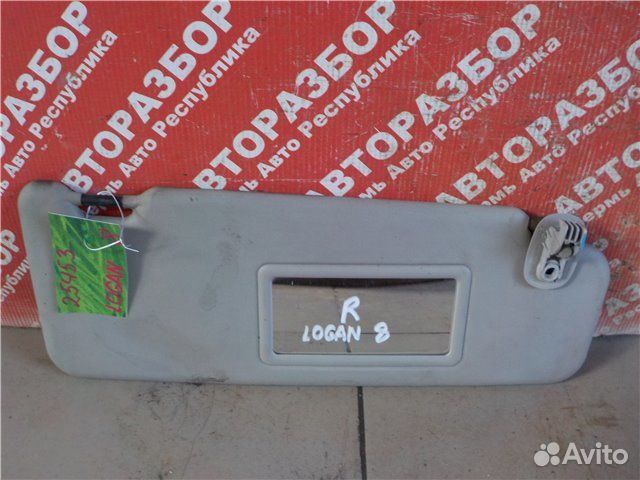 Солнцезащитный козырек правый Renault Logan LS12