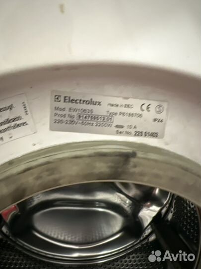 Стиральная машина бу Electrolux
