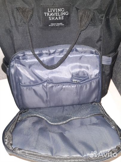 Рюкзак сумка на коляску для мамы+ подстаканик